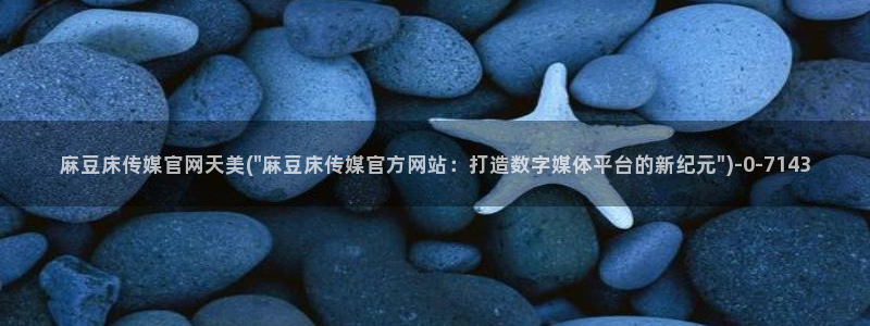 麻豆视频模板标签