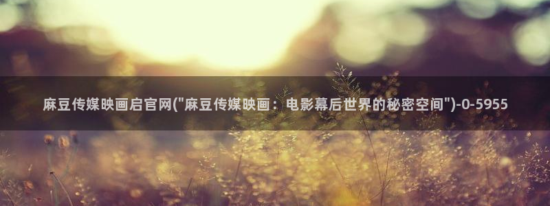麻豆视频资源站文案